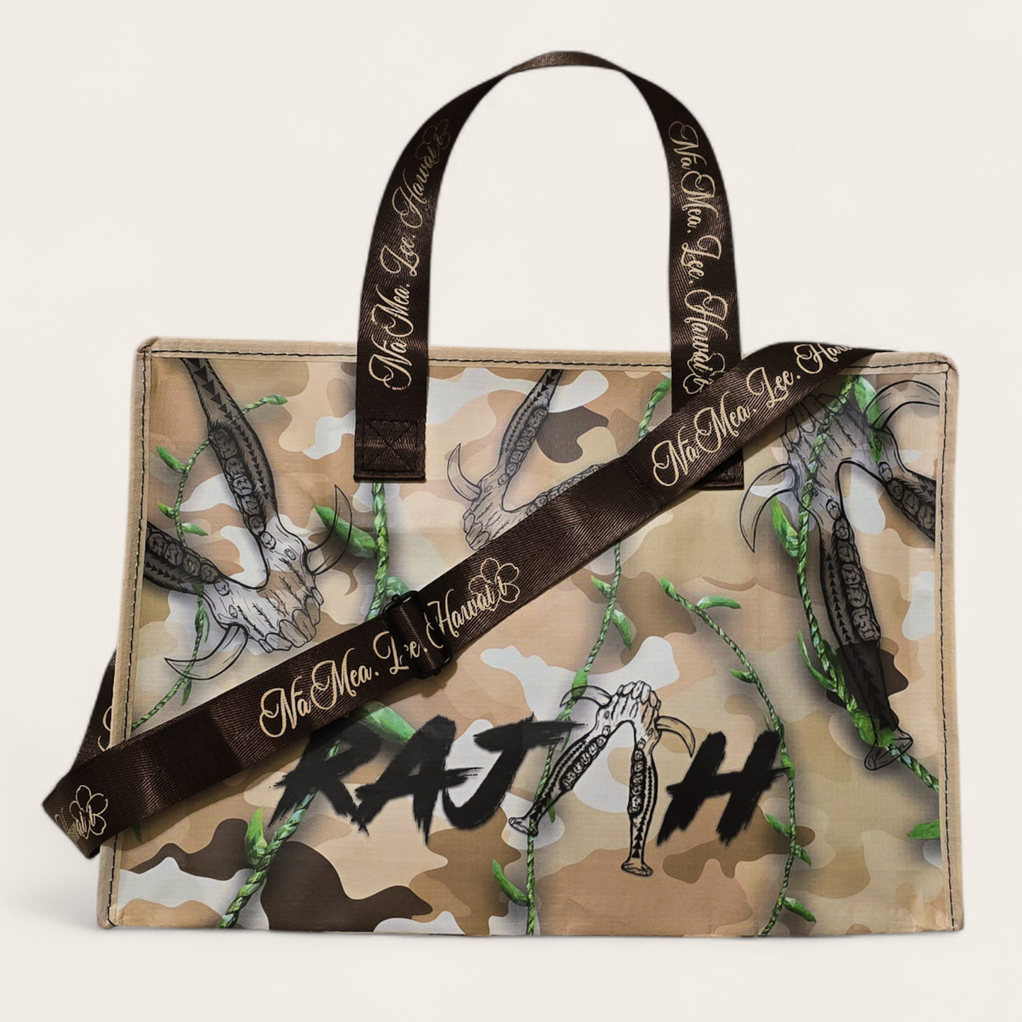 RAJAH (brown) Let's Gooo Bag 3.0